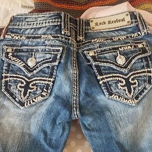 Rock revival Abbie flare size 28 with goodies